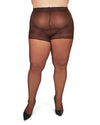 Women's Curvy All Day Sheer Control Top Pantyhose : Color: French Coffee
