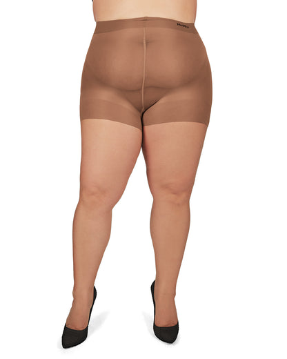 Women's Curvy All Day Sheer Control Top Pantyhose : Color: Utopia