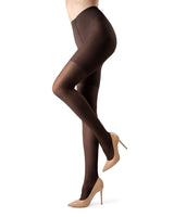 MeMoi BodySmootHers High Waisted Super Shaper Sheer Tights Honey Small at   Women's Clothing store