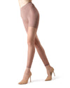 Sheer Footless Capri Shaper Tights : Color: Honey