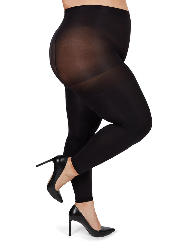 Women Plus Size XL 3X 4X 5X Elastic Sheer High Waist Pantyhose Tights  Stocking | eBay