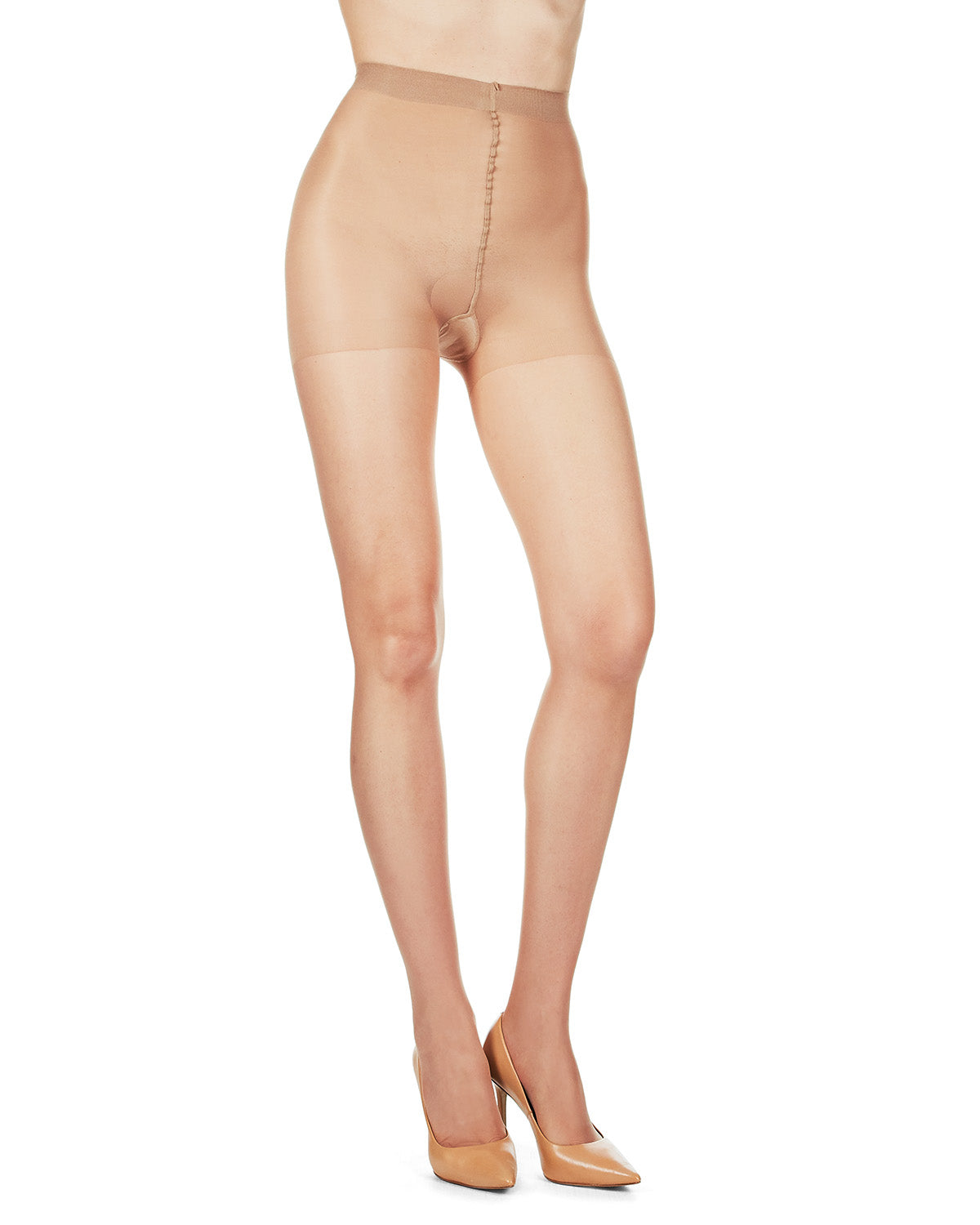 Energizing Light Support Control Top Pantyhose : Color: Honey