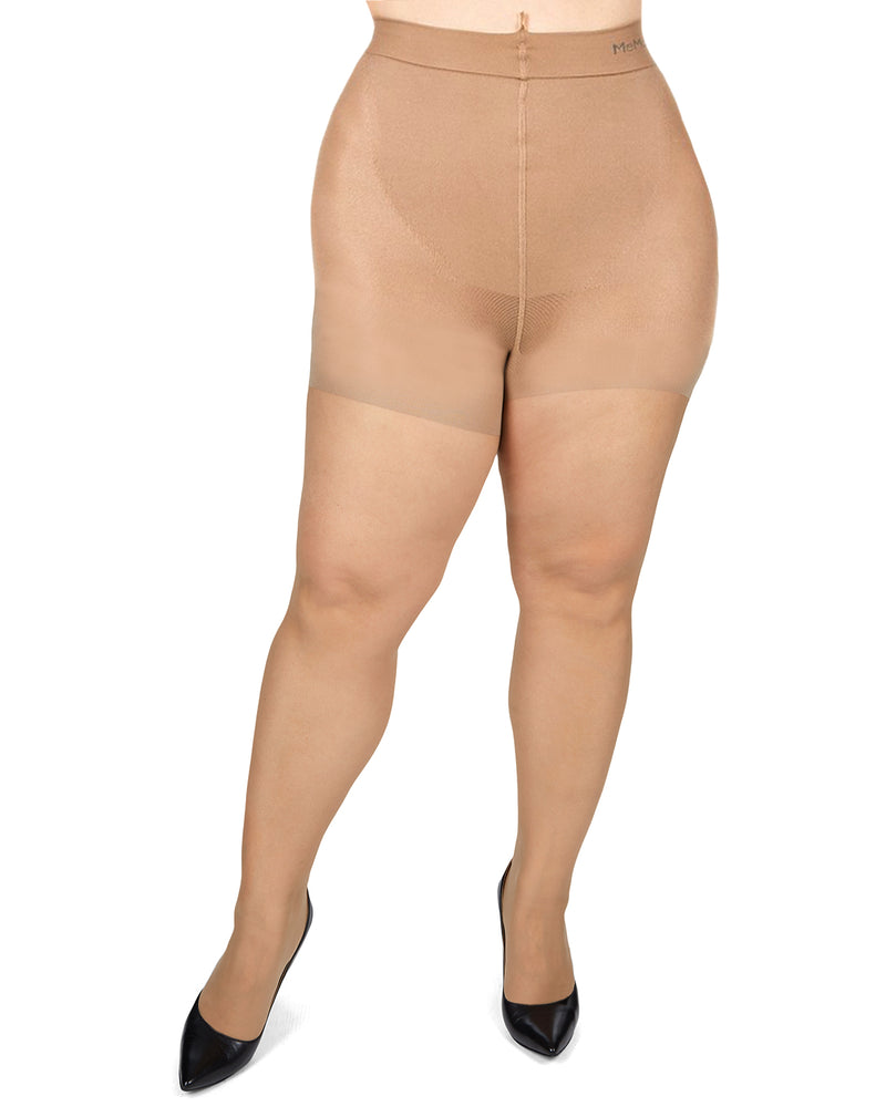 MeMoi BodySmootHers Girdle-at-the-Top Sheers