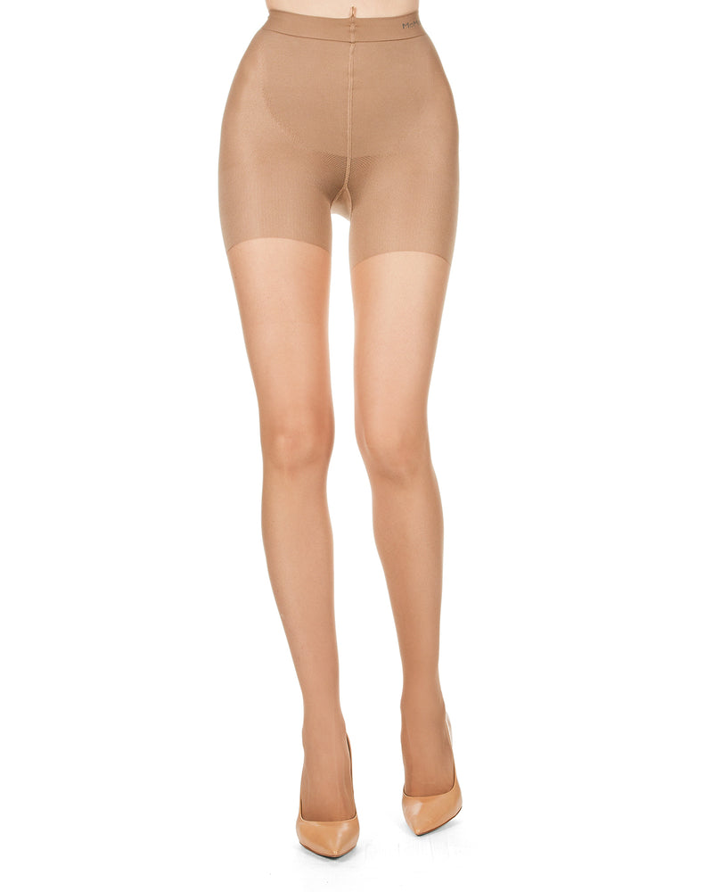 MeMoi BodySmootHers Girdle-at-the-Top Sheers