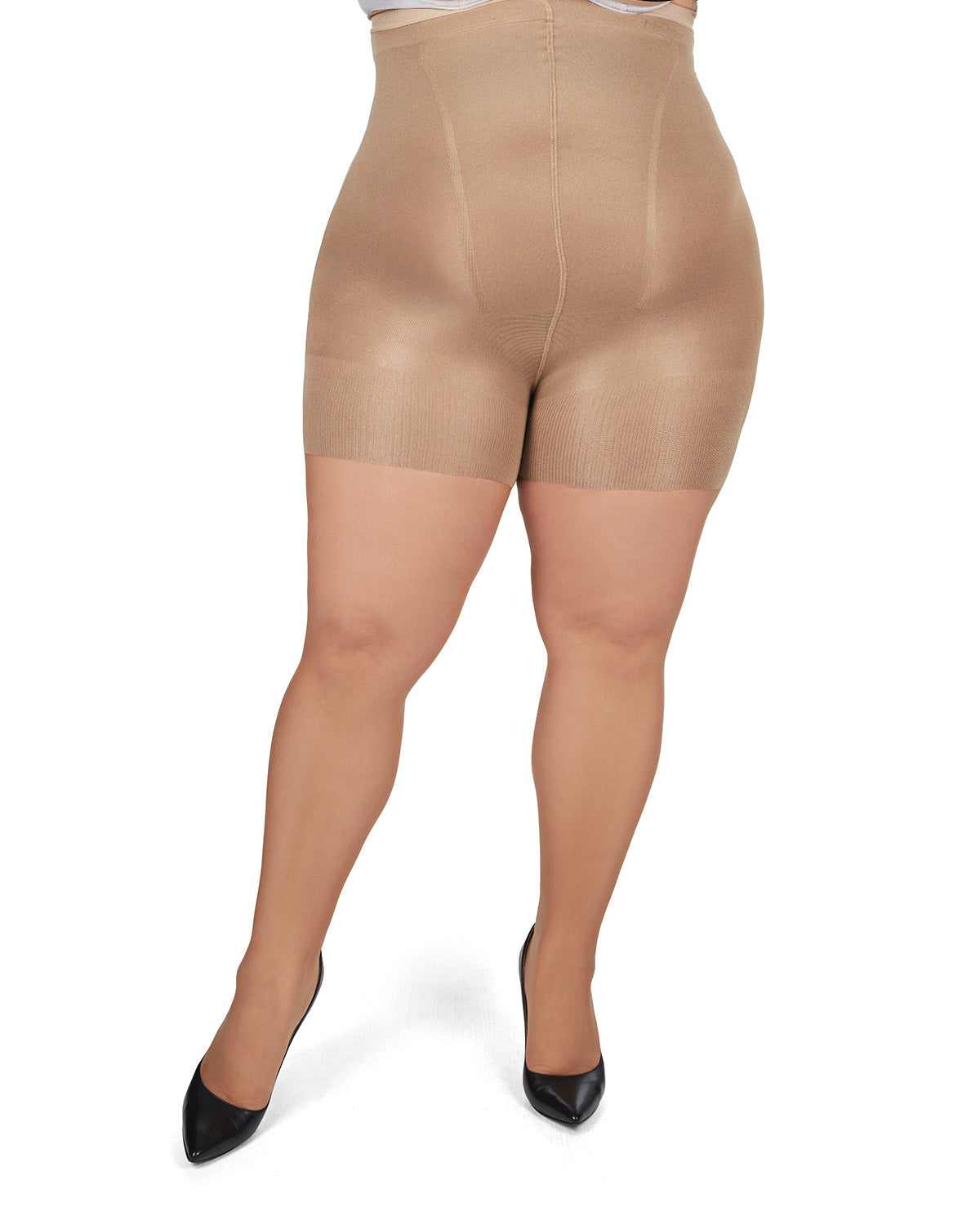 BodySmootHers High Waisted Super Shaper Sheer Tights : Color: Honey