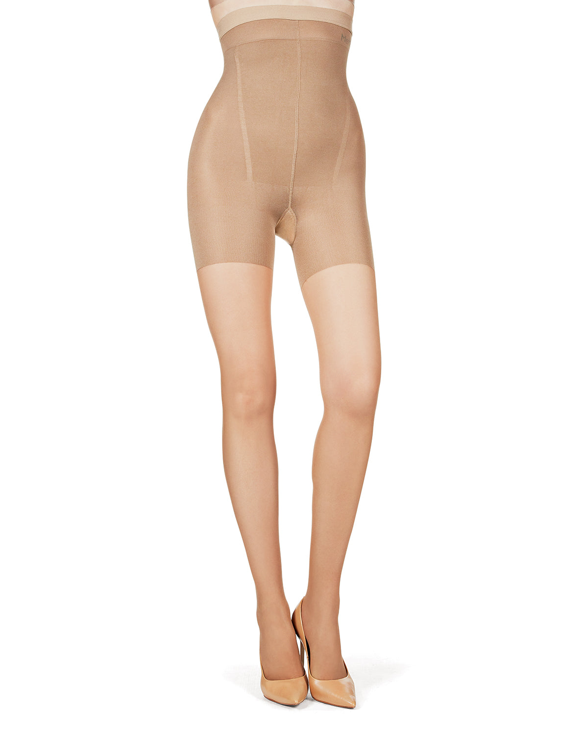 BodySmootHers High Waisted Super Shaper Sheer Tights : Color: Honey
