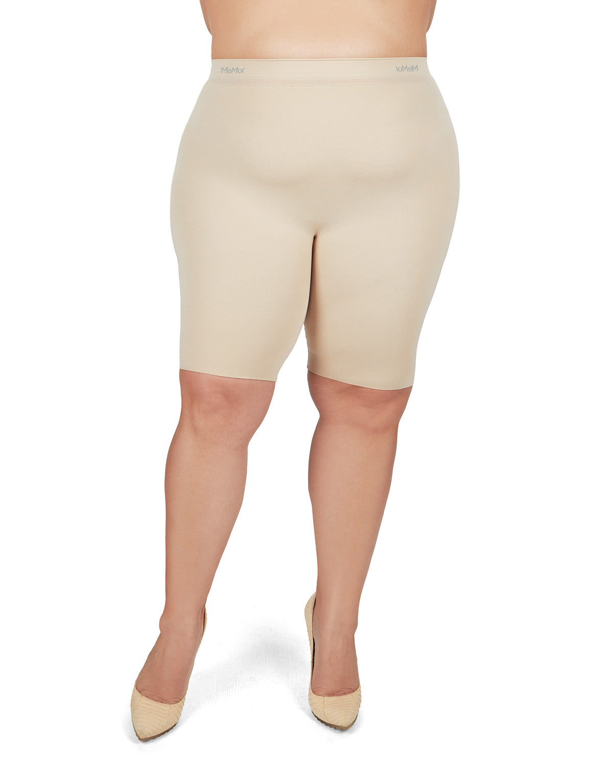 Women's BodySmootHers Dual Layer Thigh Shaper : Color: Nude