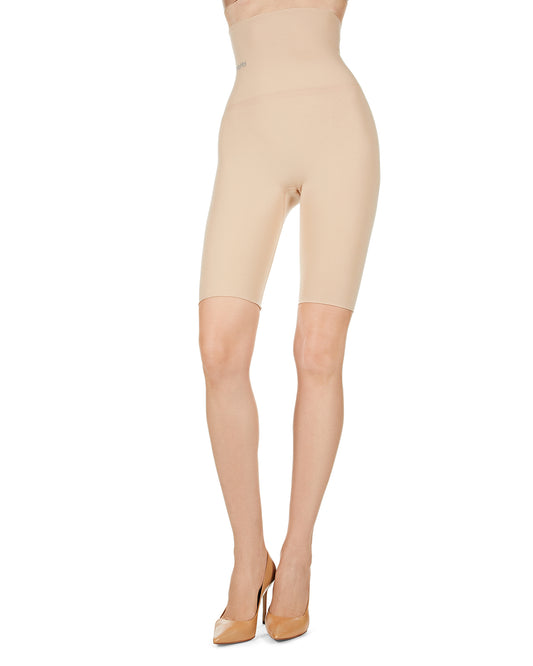 Women's BodySmootHers Dual Layer High-Waist Thigh Shaper : Color: Nude