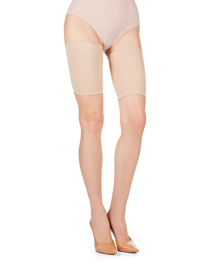 Women's BodySmootHers Anti Chafe Shaping Thigh Bands : Color: Nude