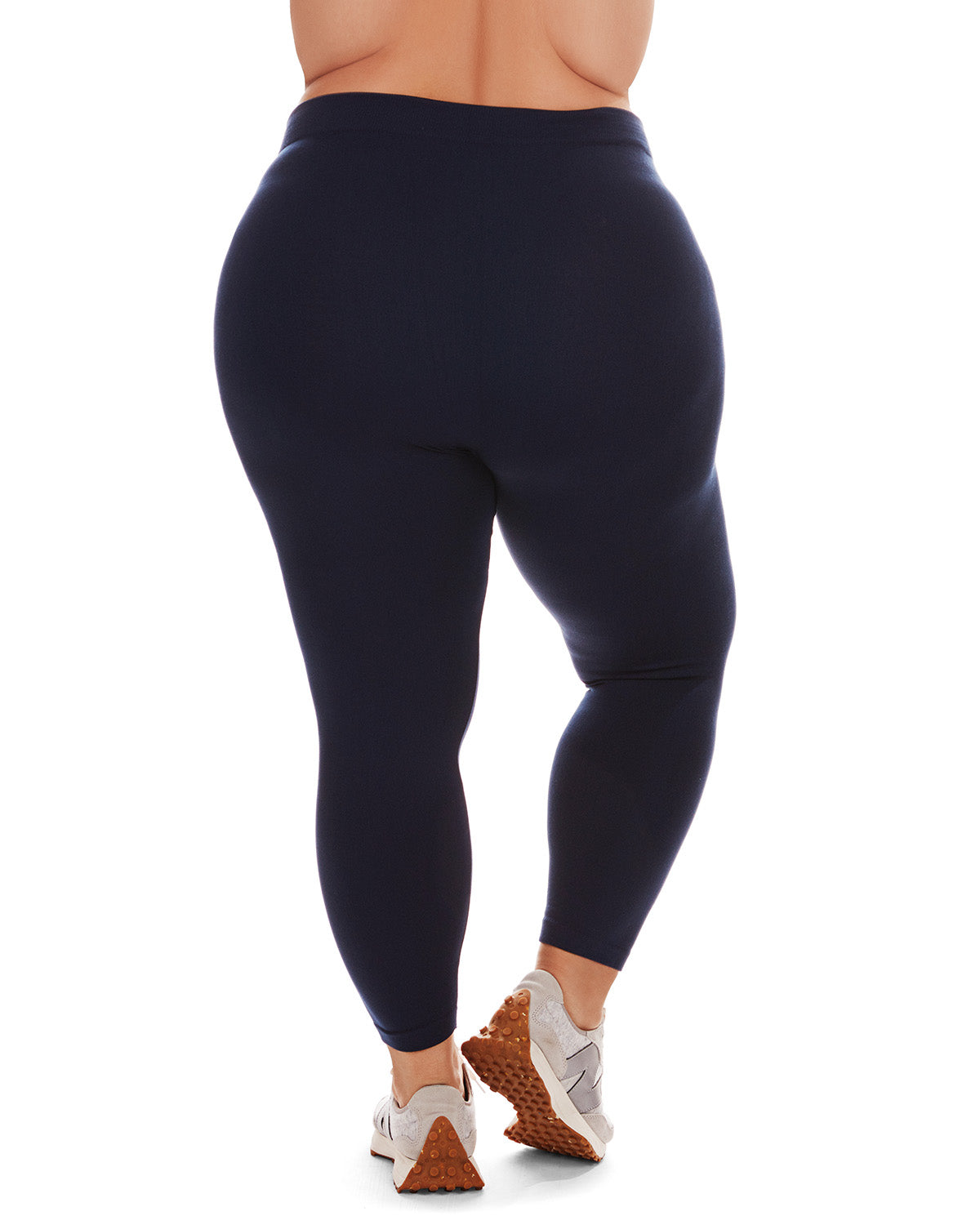 Women's Seamless Fleece Lined Leggings : Color: Navy