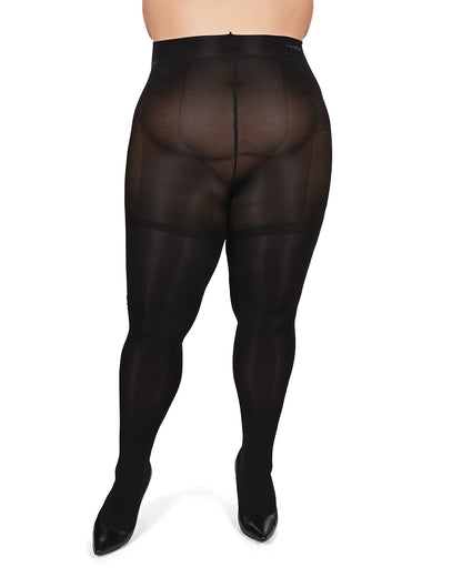 Women's BodySmootHers Flawless Matte Ultra Shaper Tights : Color: Black