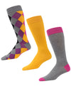 Diamondlap Cotton Blend Crew Sock 3 Pack : Color: Gray Heather