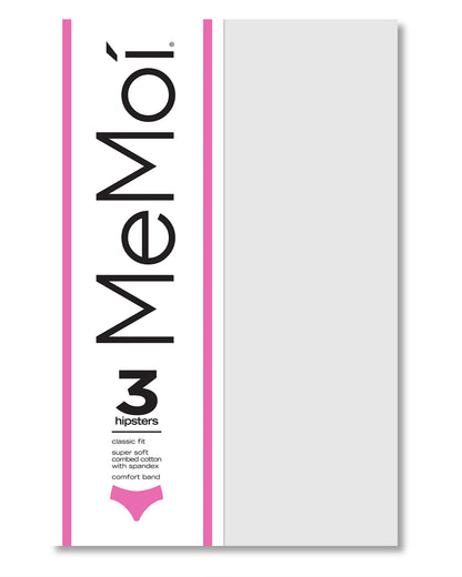 Combed Cotton Basic Hipster Panties 3 Pack 