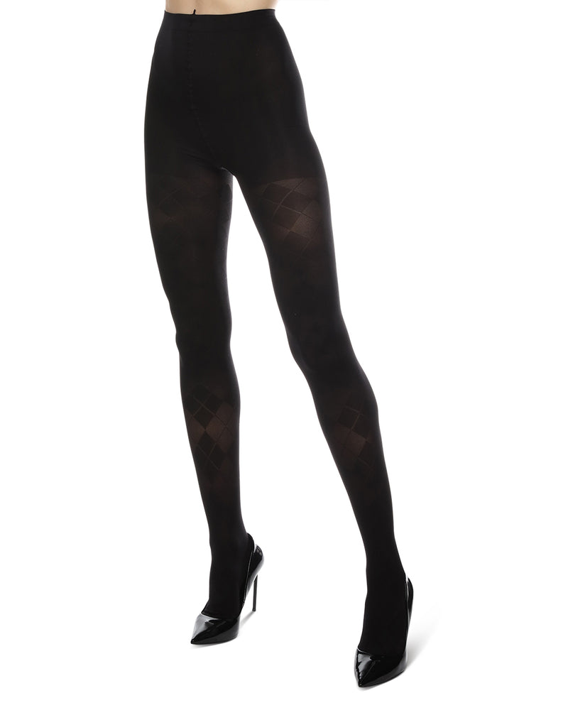 Classic Soft Argyle Opaque Tights