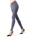 Women's Heather Plush Lined Footless Tights : Color: Denim