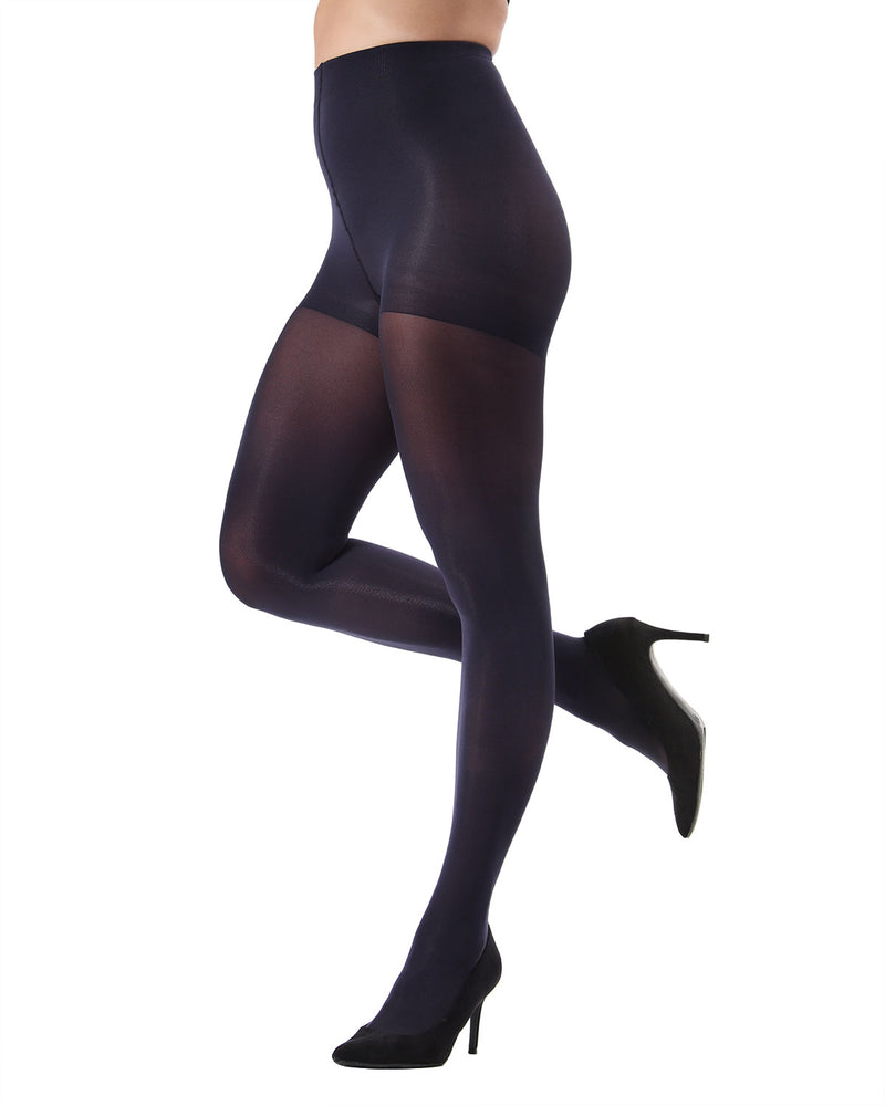 Memoi Completely Opaque 80D CT Footless Tights MO-343 - Tiptoe