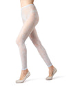Women's Romantic Lace Nylon Footless Tights : Color: Baby Blue