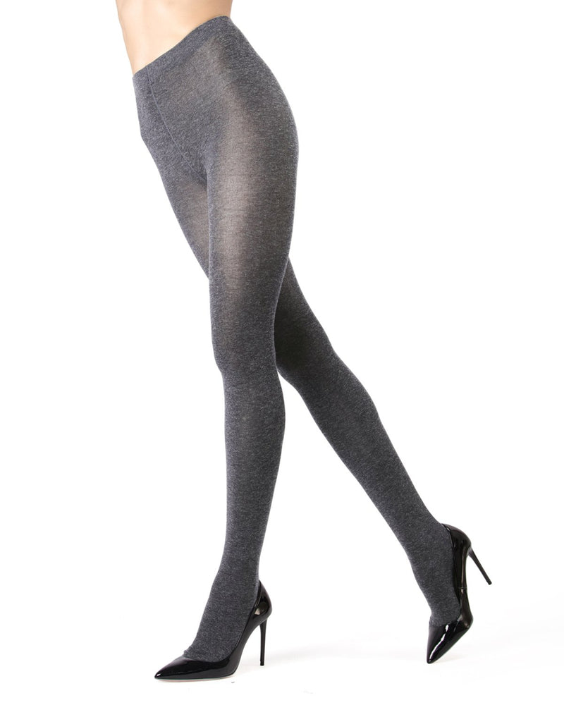 Meimeij Woman Leggings Steel Grey Size 0 Viscose, Polyamide, Elastane