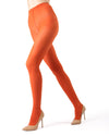 Soft Pima Cotton Tights with Comfort Waist : Color: Burnt Ochre