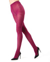Soft Pima Cotton Tights with Comfort Waist : Color: Magenta Purple
