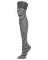Wild Side Cotton Blend Over the Knee Socks : Color: Black