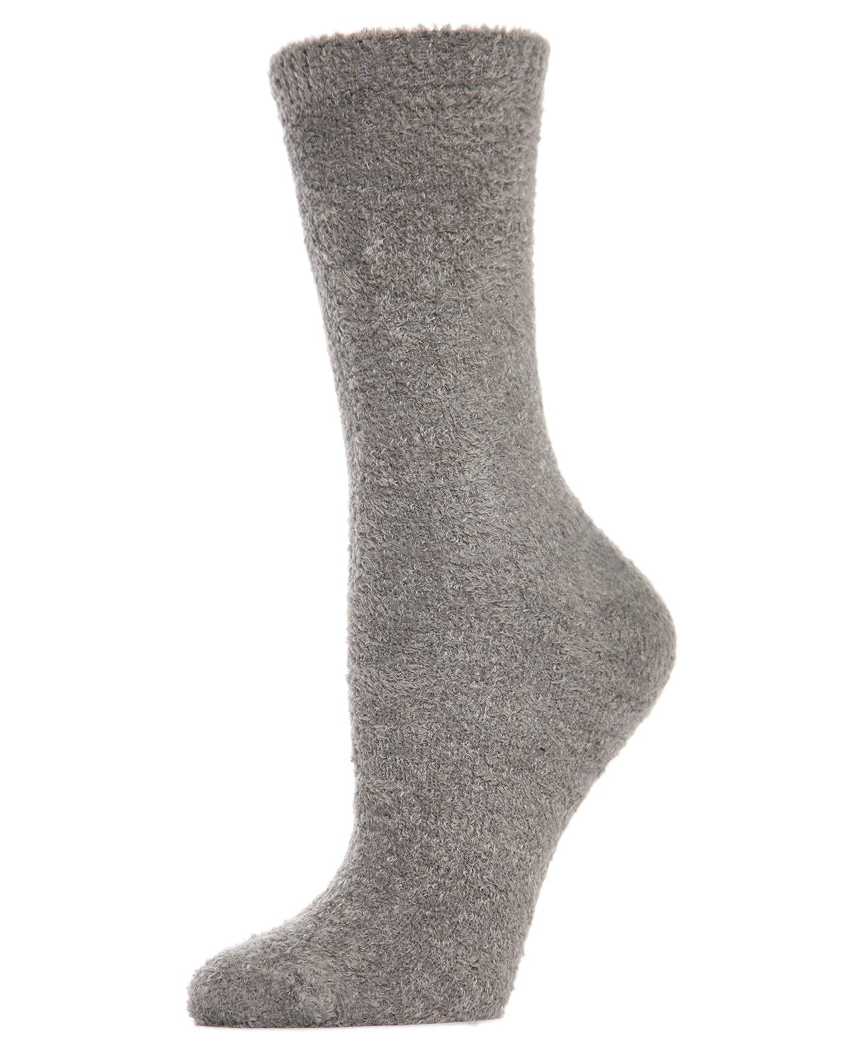 Soft & Cozy Cotton Blend Crew Length Boot Sock : Color: Pavement
