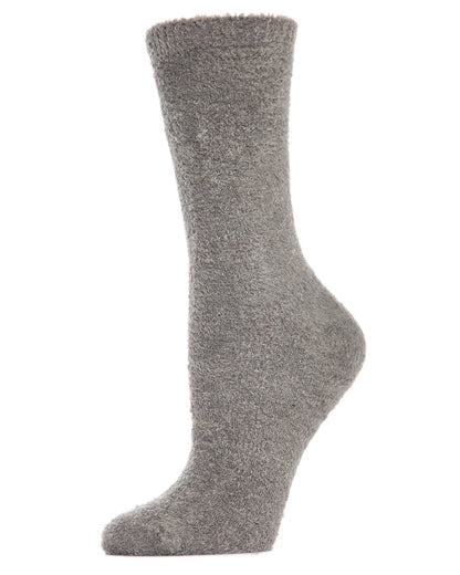 Soft & Cozy Cotton Blend Crew Length Boot Sock : Color: Pavement