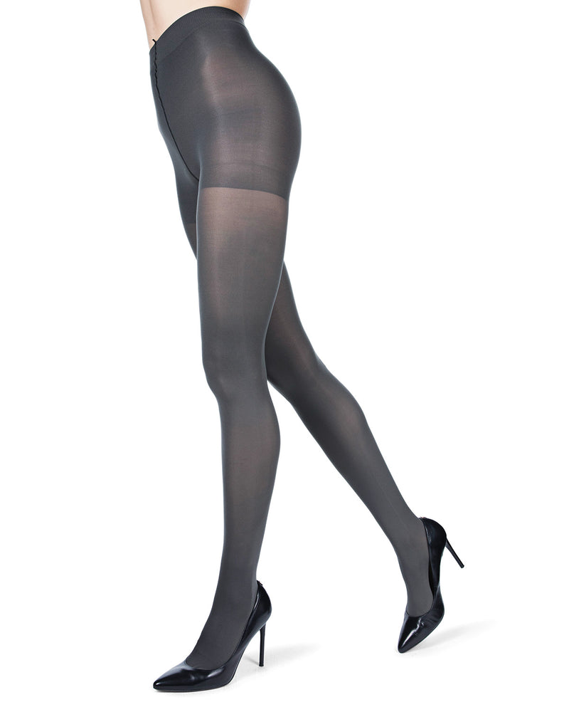 Absolute Support Microfiber Support Opaque Tights with Control Top