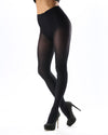 Model Top 70 Denier Control Top Opaque Tights : Color: Carbon
