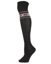 Women's Nordic Sparks Fair Isle Over the Knee Socks : Color: Black