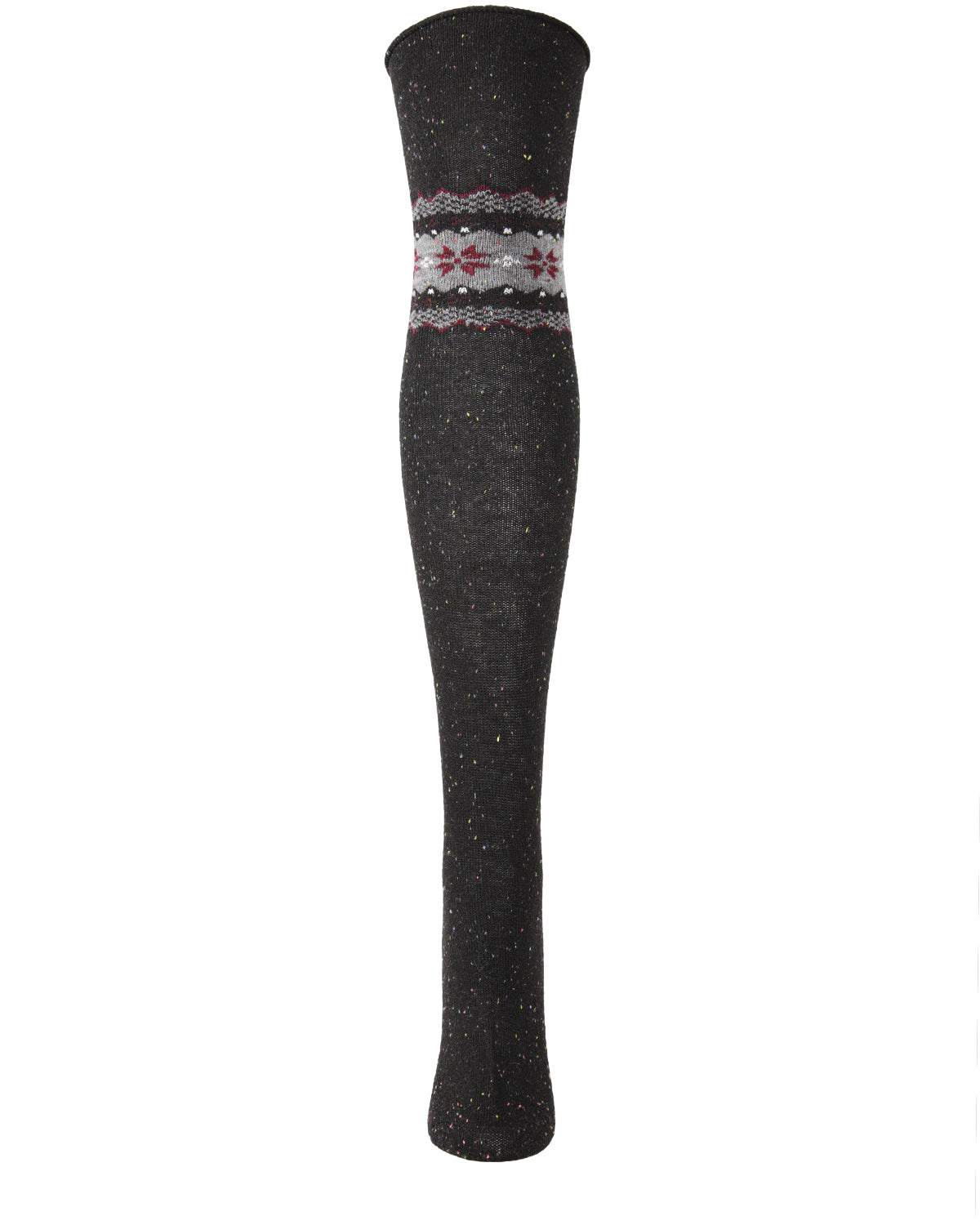 Women's Nordic Sparks Fair Isle Over the Knee Socks : Color: Black