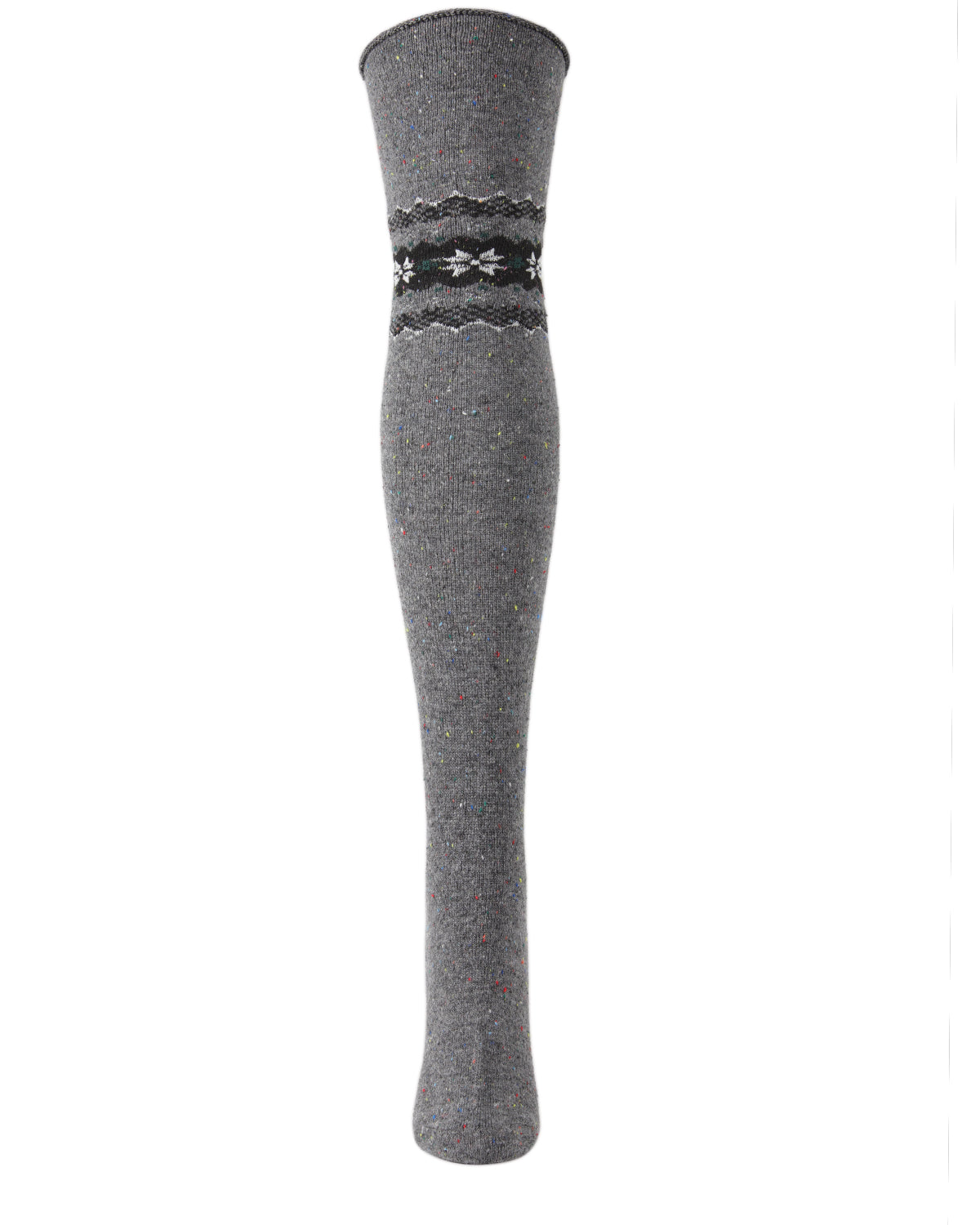 Women's Nordic Sparks Fair Isle Over the Knee Socks : Color: Black