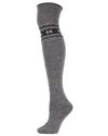 Women's Nordic Sparks Fair Isle Over the Knee Socks : Color: Gray Heather