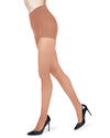 Women's Semi-Opaque FirmFit Control Top Tights : Color: Honey
