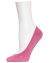 No-Show Smooth Cotton Shoe Liners : Color: Magenta Haze