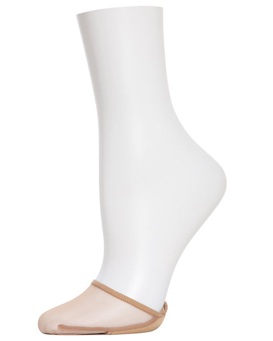 Ultra-Sheer Stretchy Breathable Cushioned Toe Cover : Color: Nude