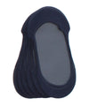 Ballerina Micro Foot Liners 6 Pack : Color: Black