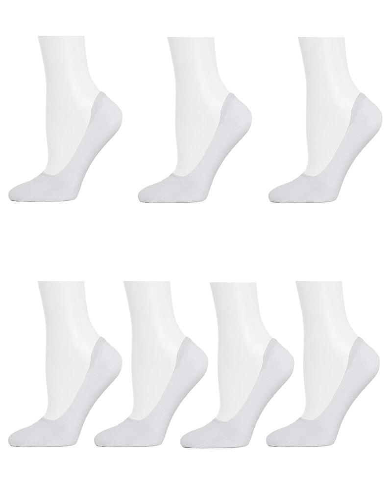 Mid-Cut Liner Cotton Blend Sock 7-Pack