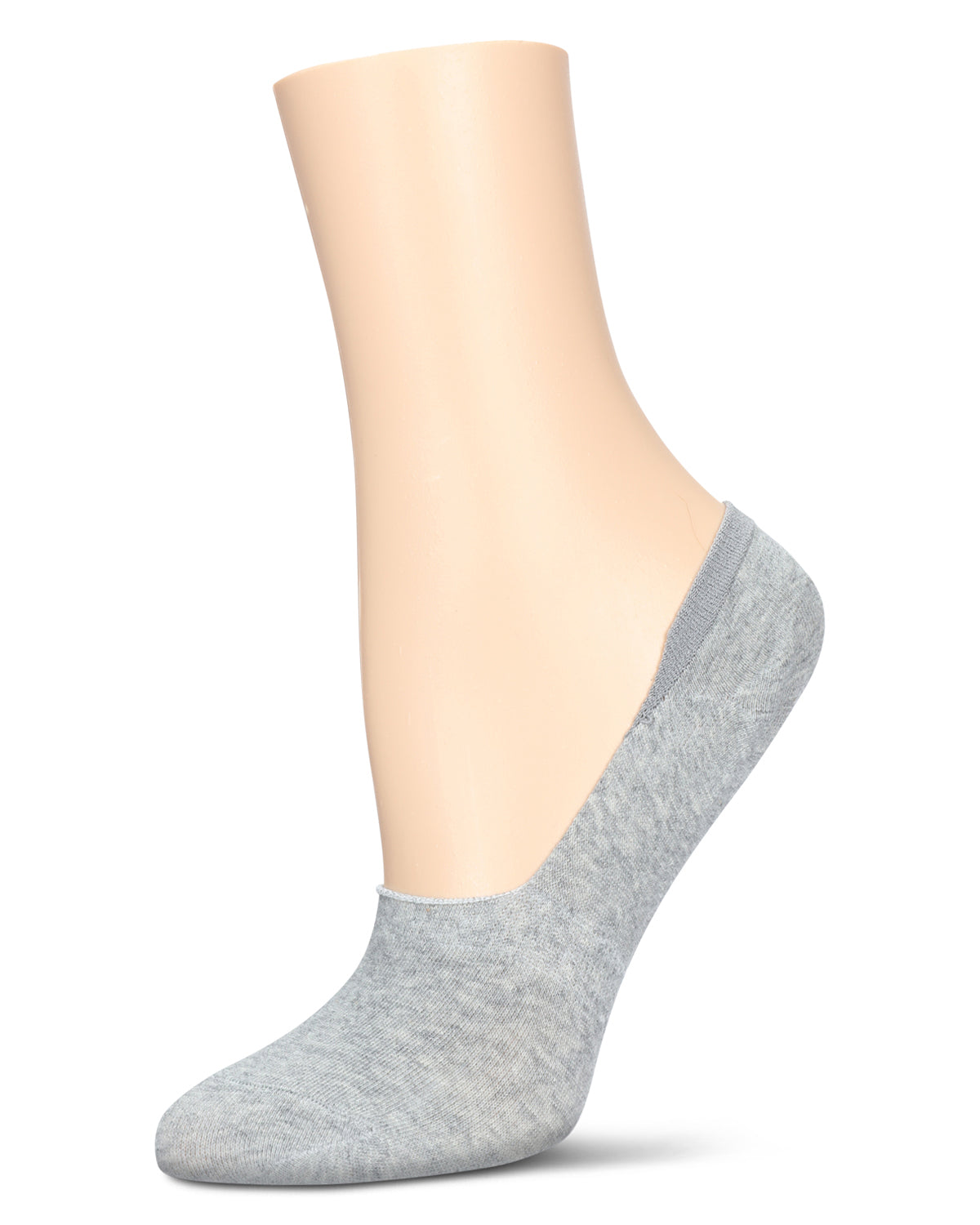 Women's 10 Pair Pack High Cut Sneaker Liners : Color: Gray-White-Black