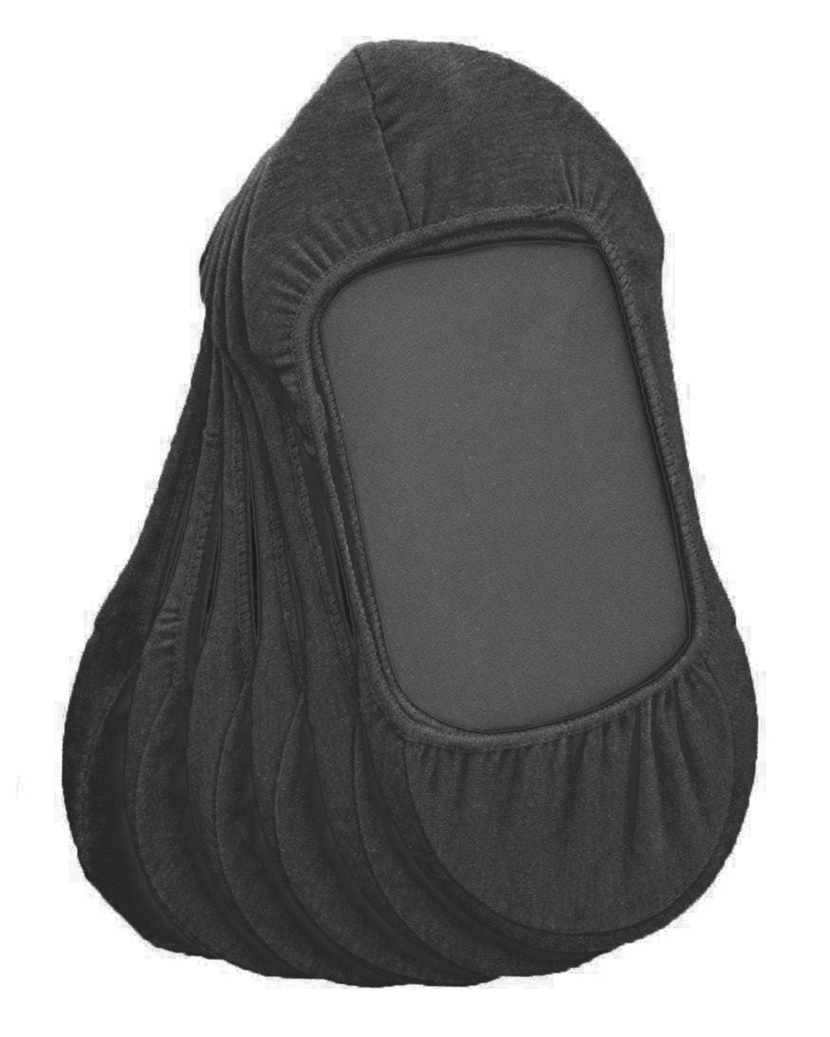 Cotton Shoe & Sneaker Liners 6-Pack : Color: Black