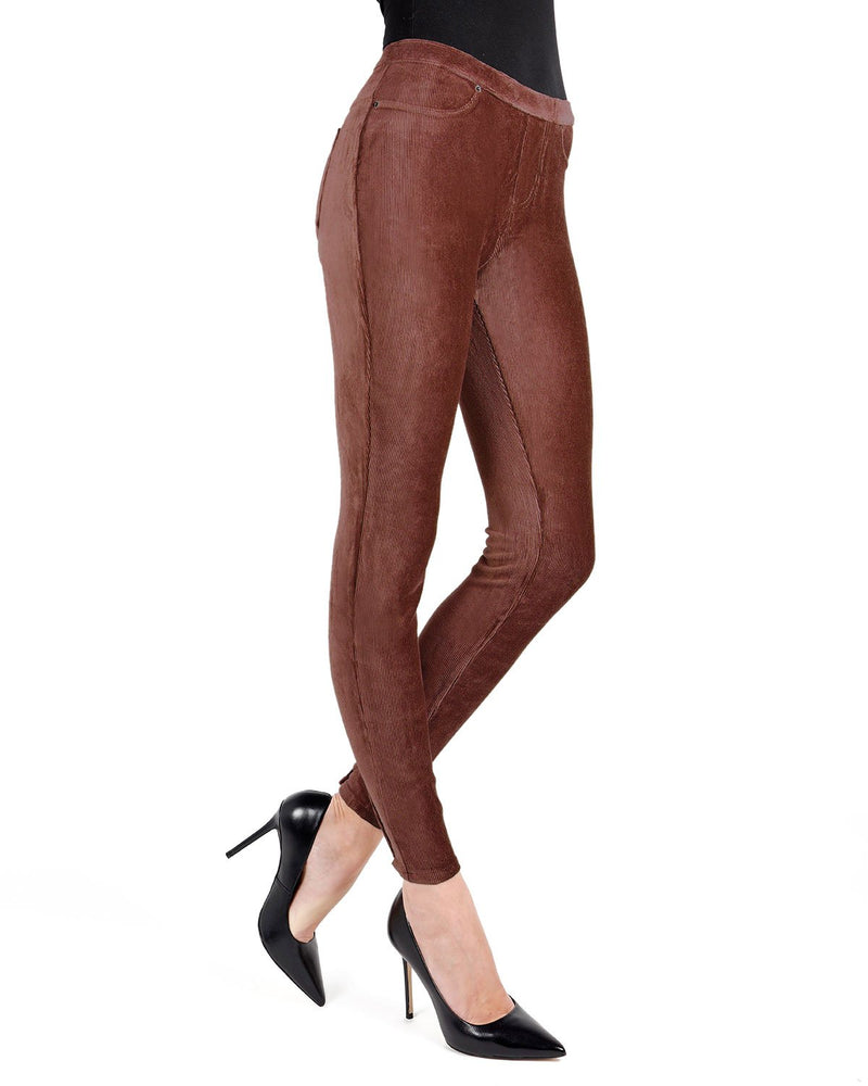V shape Miyani cut combo of Off White and light skin color cotton lycra 4  way stretchable leggings.