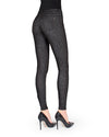 Unbottled Cotton Blend Denim Jean Leggings : Color: Black
