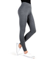 Women's Cotton Blend Basic Yoga Pants : Color: Ash