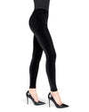 Women's Black Panther Velvet Leggings : Color: Black