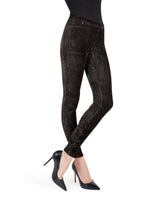 MeMoi Thin-Rib Slim-Cut Stretch Corduroy Leggings - Womens