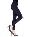 Women's Zipper Ankle Jean Leggings : Color: Dark Navy
