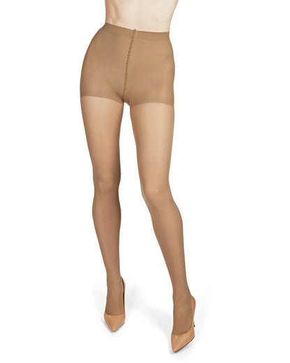 Light Support Opaque 30 Denier Pantyhose : Color: Bambi