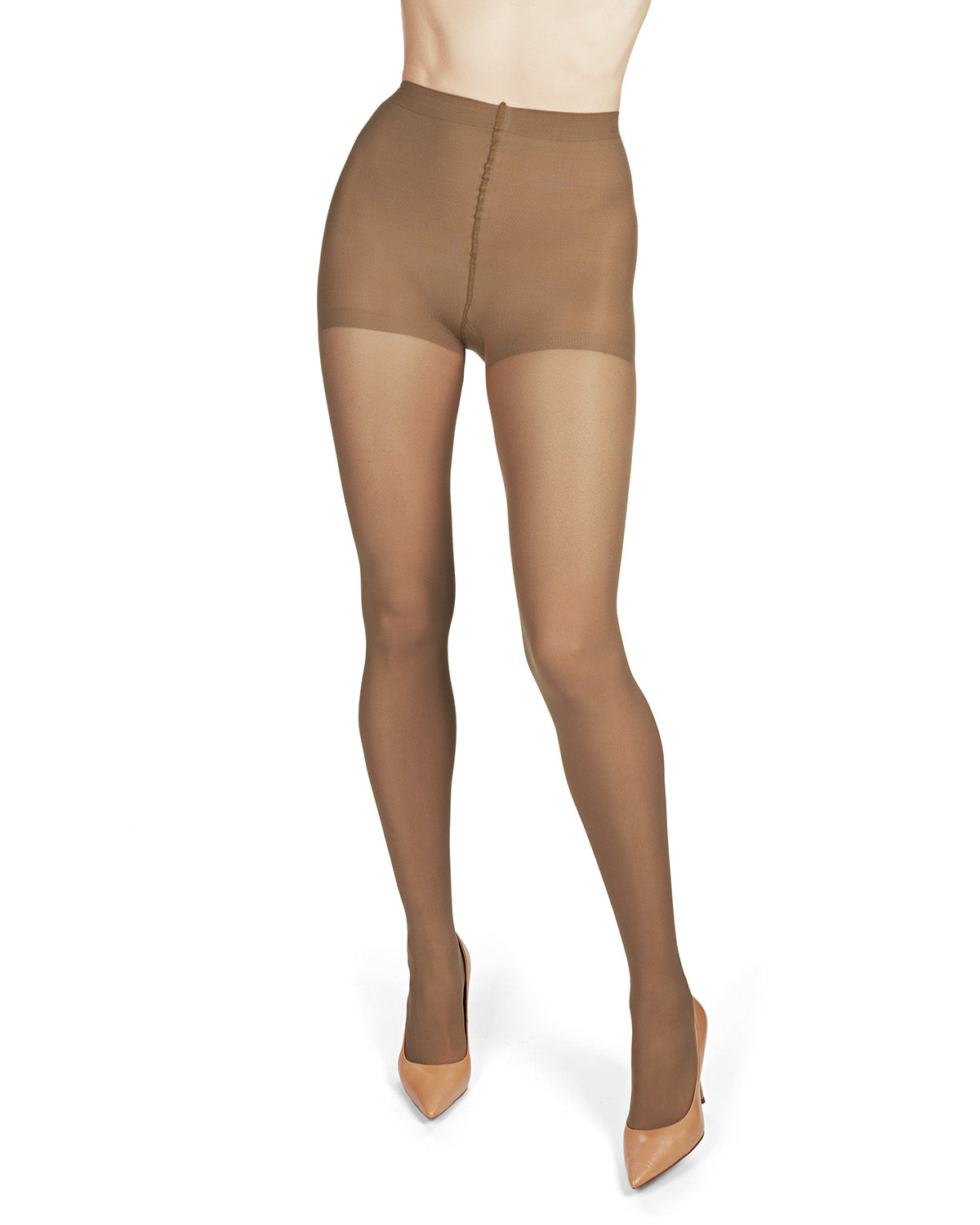Light Support Opaque 30 Denier Pantyhose : Color: Bronzo