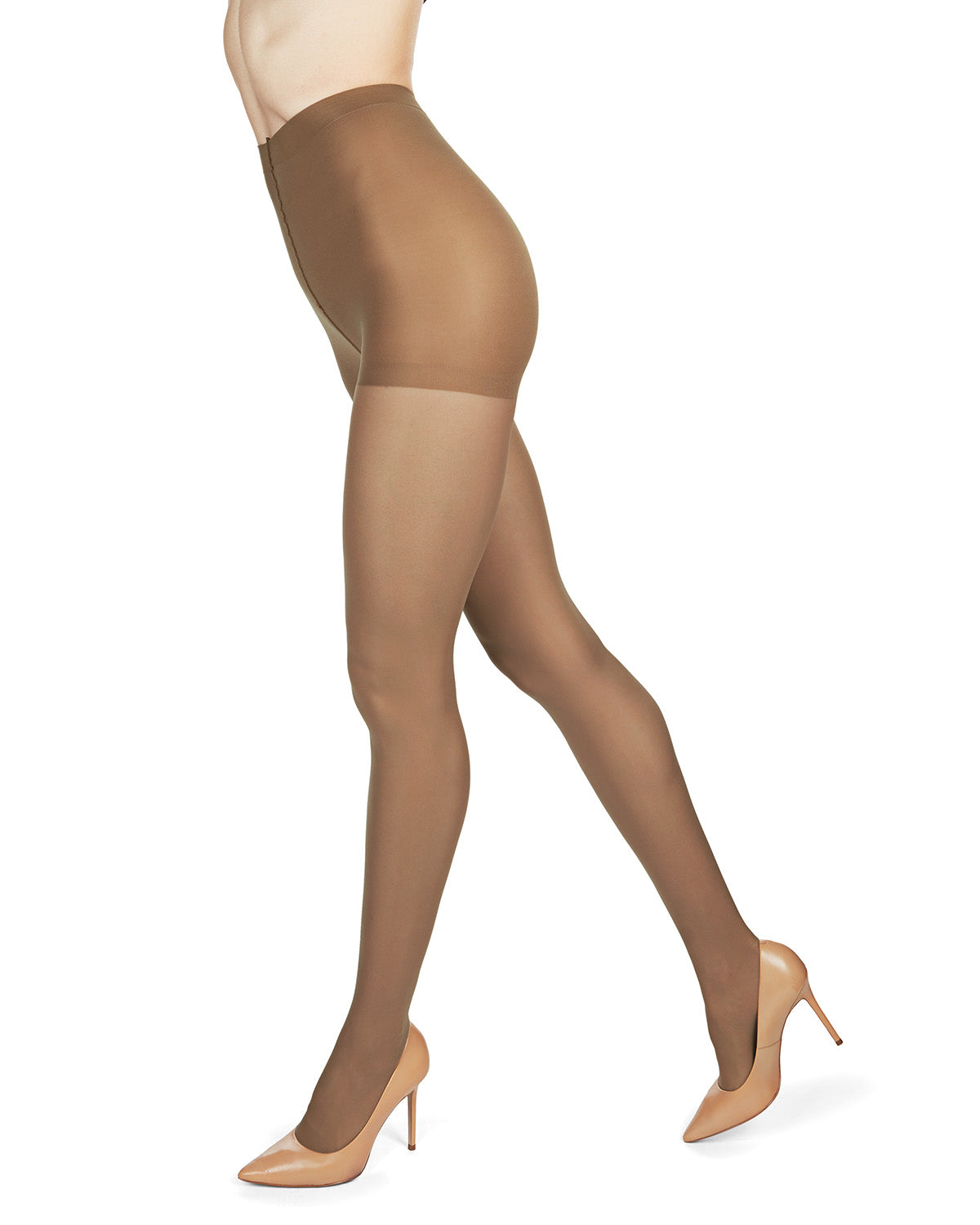 Light Support Opaque 30 Denier Pantyhose : Color: Bronzo