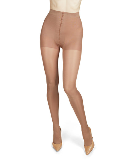 Support Mate 70 Denier Control Top Pantyhose : Color: Honey